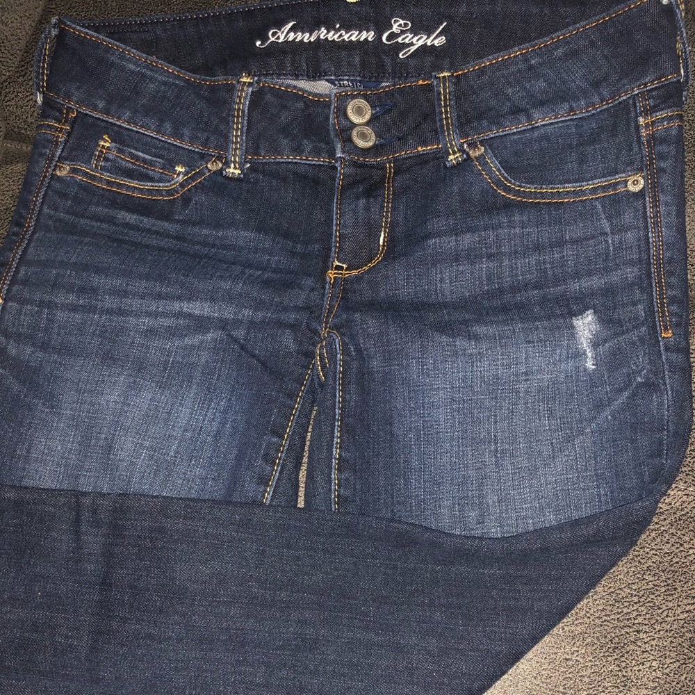 American Eagle Artist Cropped Jeans
